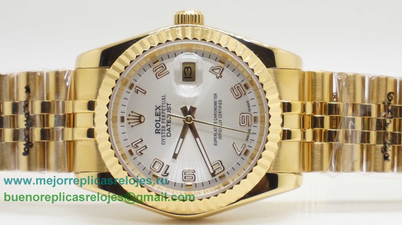 Replicas De Relojes Rolex Datejust Automatico S/S 36MM Sapphire RXH315