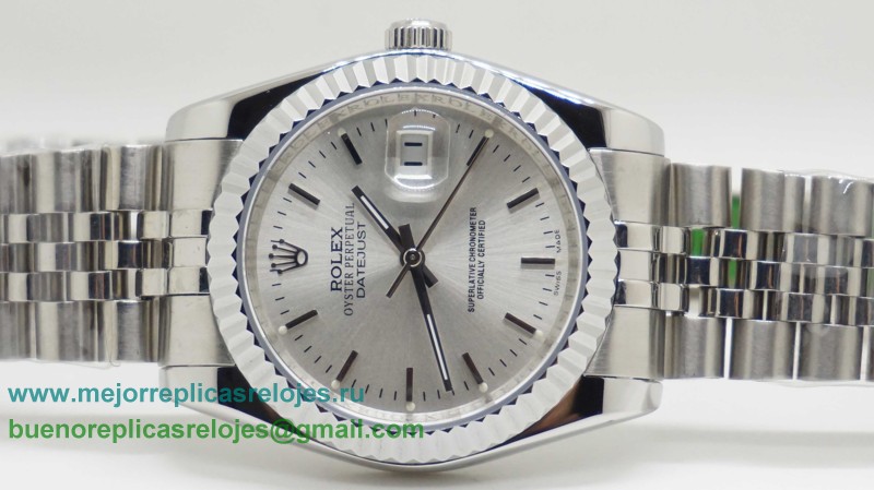 Replicas De Relojes Rolex Datejust Automatico S/S 36MM Sapphire RXH320