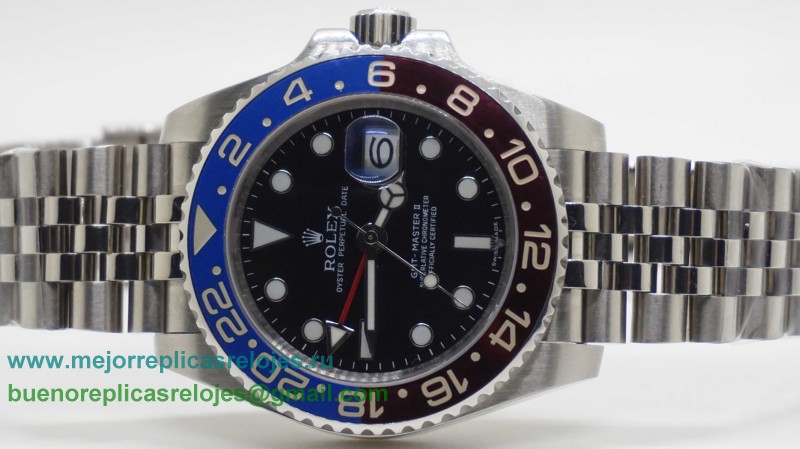Replicas De Relojes Rolex GMT-Master II Automatico S/S Ceramic Bezel Sapphire RXH328