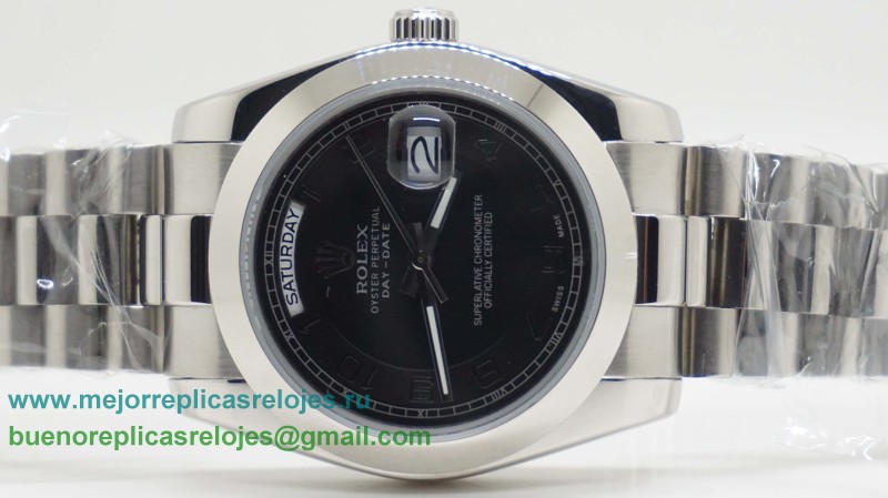 Replicas De Relojes Rolex Day-Date Automatico S/S 36MM Sapphire RXH341
