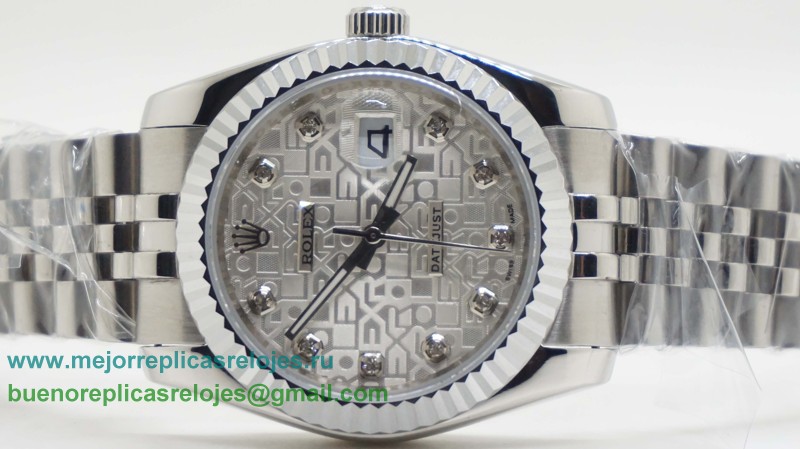 Replicas De Relojes Rolex Datejust Automatico S/S 36MM Sapphire RXH359