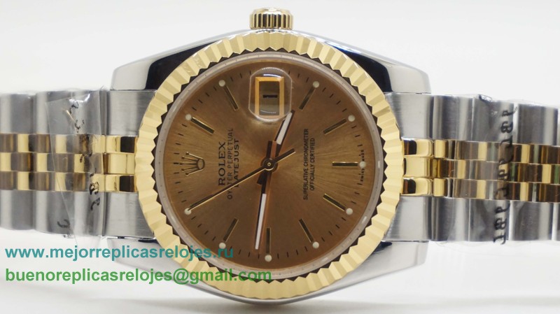 Replicas De Relojes Rolex Datejust Automatico S/S 36MM Sapphire RXH373