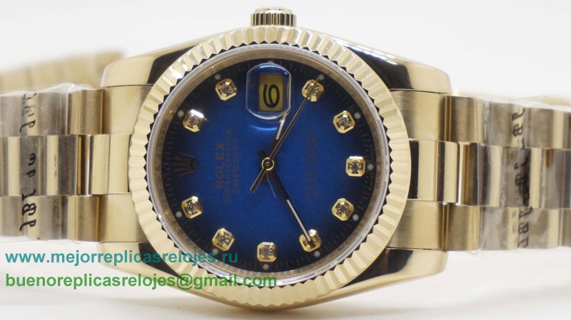 Replicas De Relojes Rolex Datejust Automatico S/S 36MM Sapphire RXH378