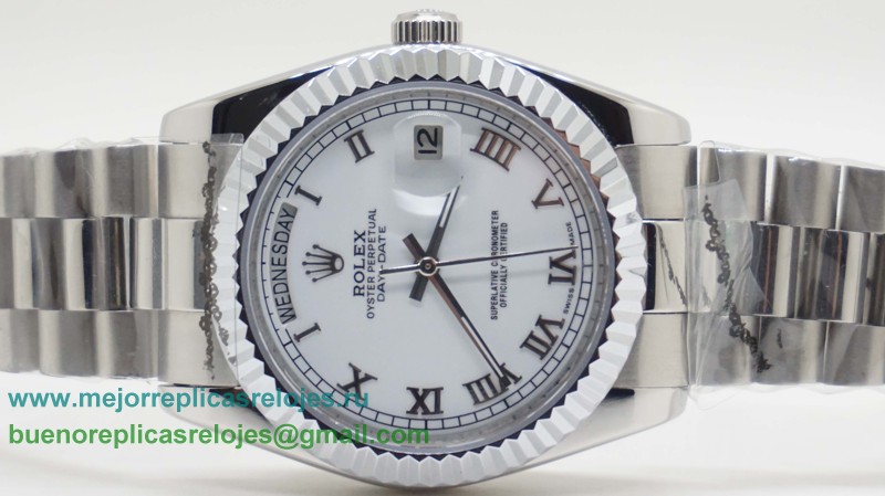 Replicas De Relojes Rolex Day-Date Automatico S/S 36MM RXH385
