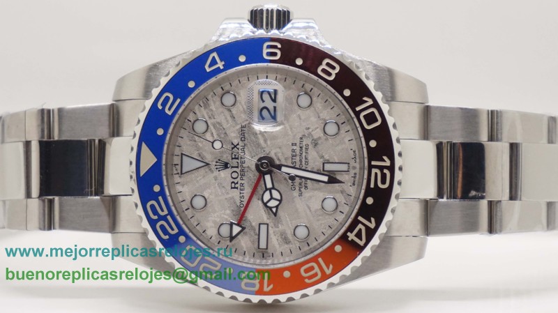 Replicas De Relojes Rolex GMT-Master II Automatico S/S Ceramic Bezel Sapphire RXH410