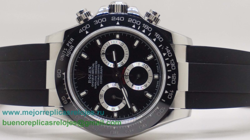 Replicas De Relojes Rolex Daytona Asia Valjoux 7750 Automatico Working Chronograph RXH435