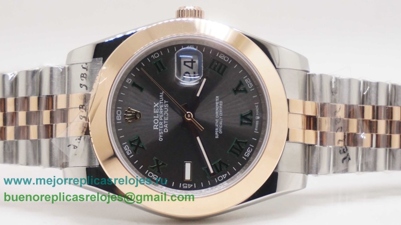 Replicas De Relojes Rolex Datejust Automatico S/S 41MM Sapphire RXH452