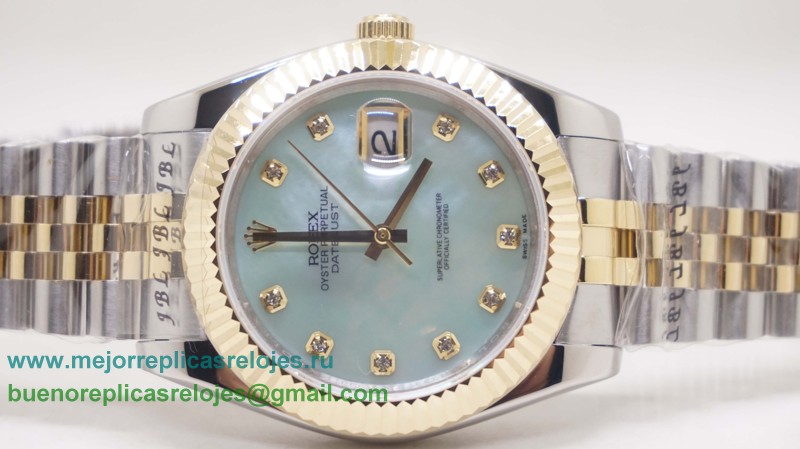 Replicas De Relojes Rolex Datejust Automatico S/S 41MM Sapphire RXH477