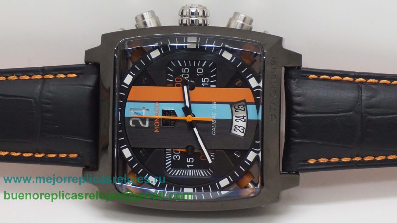 Replica Reloj Tag Heuer Monaco Calibre 36 Working Chronograph THH139