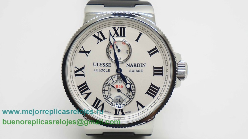Réplica Ulysse Nardin Lelocle Suisse Working Power Reserve Automatico UNH15