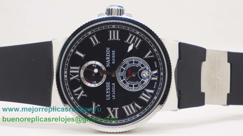 Réplica Ulysse Nardin Lelocle Suisse Working Power Reserve Automatico UNH20